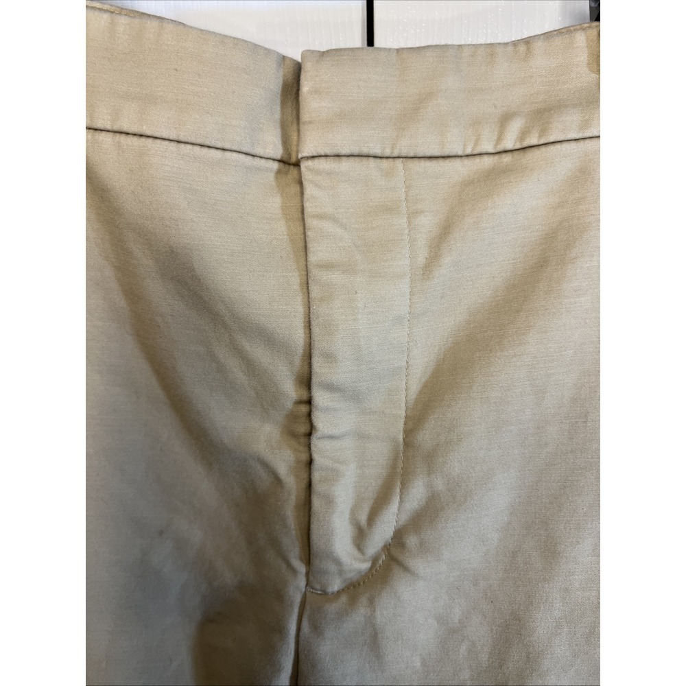 Lauren Ralph Lauren Women's Khaki Dress Pants‎ 10 Flat Front Stretch Business - Picture 3 of 9